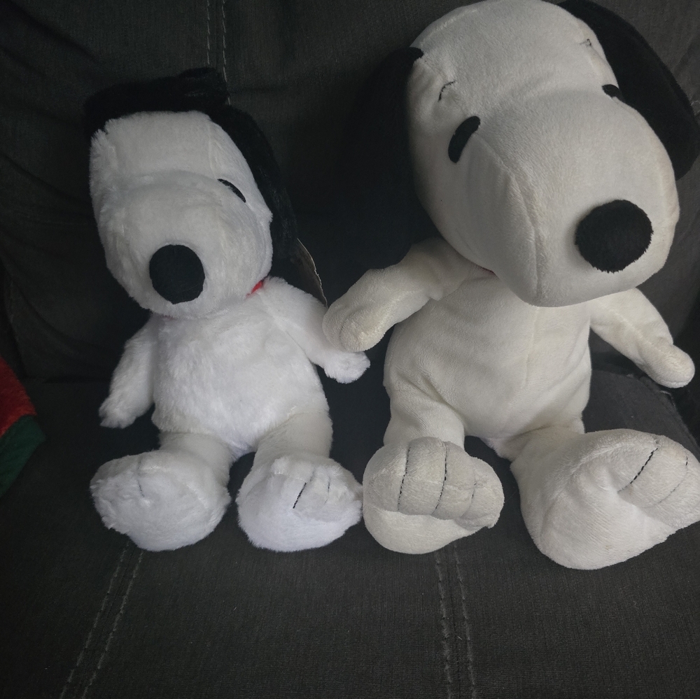 Snoopy plushies